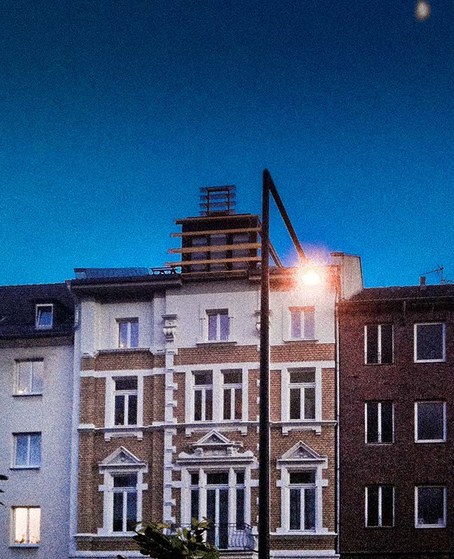 Licht in der Bismarkstraße